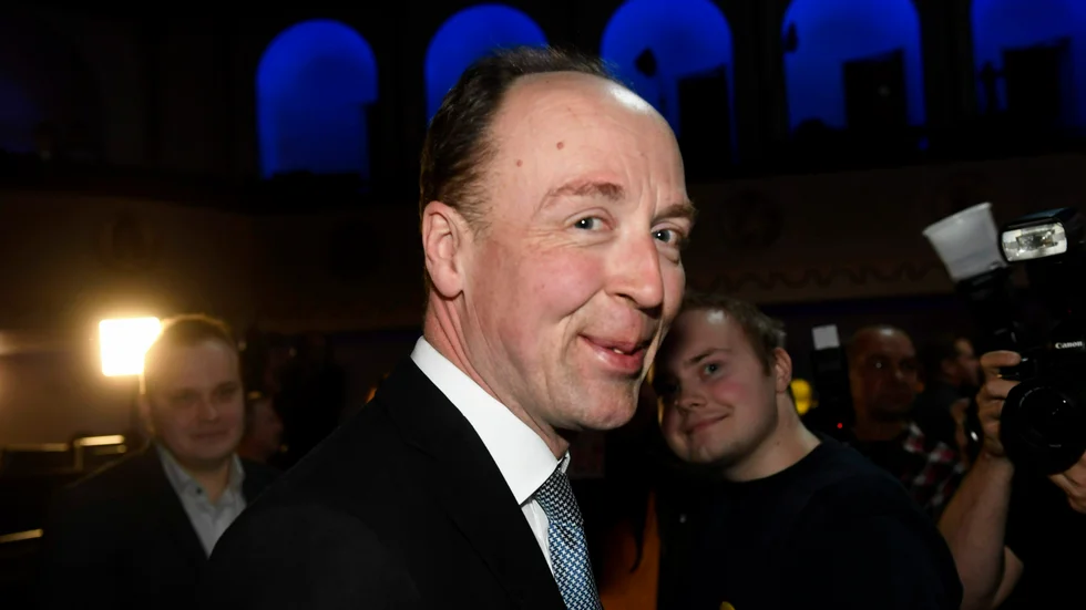 Ordföranden i den finländska riksdagens utrikesutskott Jussi Halla-aho utesluter inte att Finland kan gå med i Nato utan Sverige. Arkivbild.