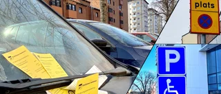 Eskilstunaborna smiter från p-böter för hundratusentals kronor