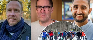 Lokalpolitikerna gör upp i skridskotävling