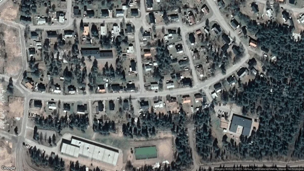 Området kring Bergmansvägen 117