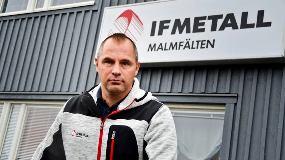 Lars Kiviniemi, ombudsman avdelning 1, IF Metall Malmfälten säger att LKAB måste tänka om med samtyckesavtalet: "Sunt förnuft måste råda även på LKAB", säger han.