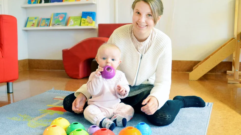 VALETS KRYSSDROTTNING. Att mamma är bäst det vet Liv och inspirerar Ida Karkiainen (S) som fått flest personkryss i Haparanda till fortsatt politiskt arbete.