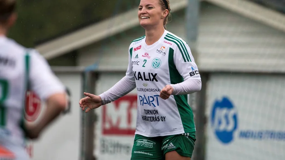 Tvåmålsskytt. Erin Craig gjorde som hon brukar – mål alltså.