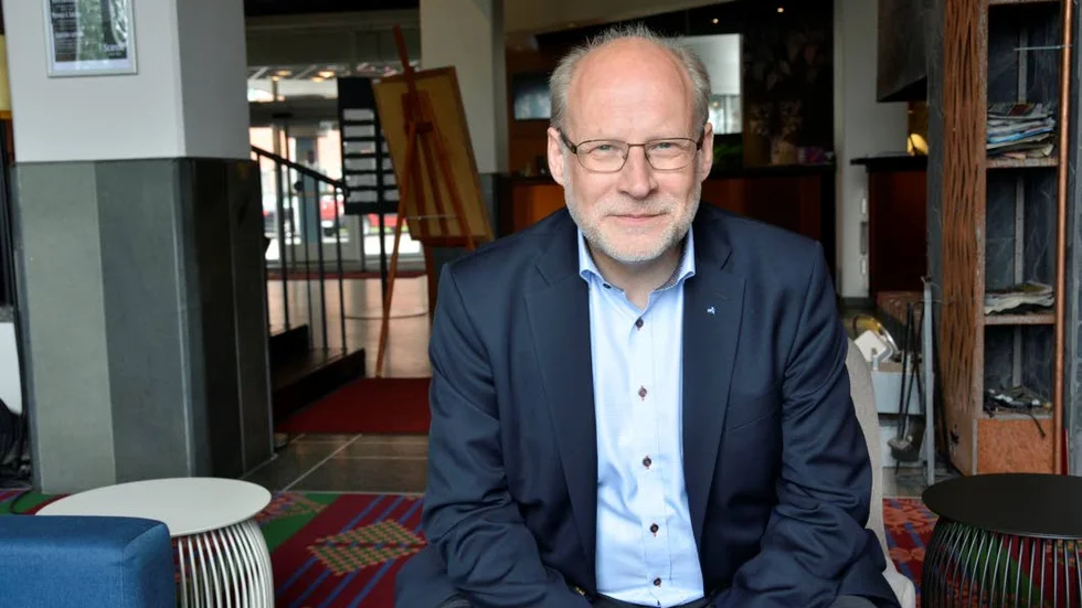 KIRUNABESÖK. Bostadsminister Stefan Attefall (KD) deltog i en konferens om samhällsbyggnad i Kiruna under måndagen.