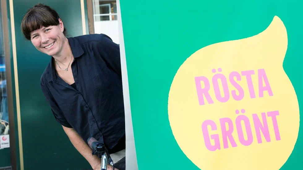 SPRÅKRÖR. Åsa Romson besökte Piteå och Nolia under onsdagen som ett led i valrörelsen. Hon vill se tuffare tag mot gruvbolagen.