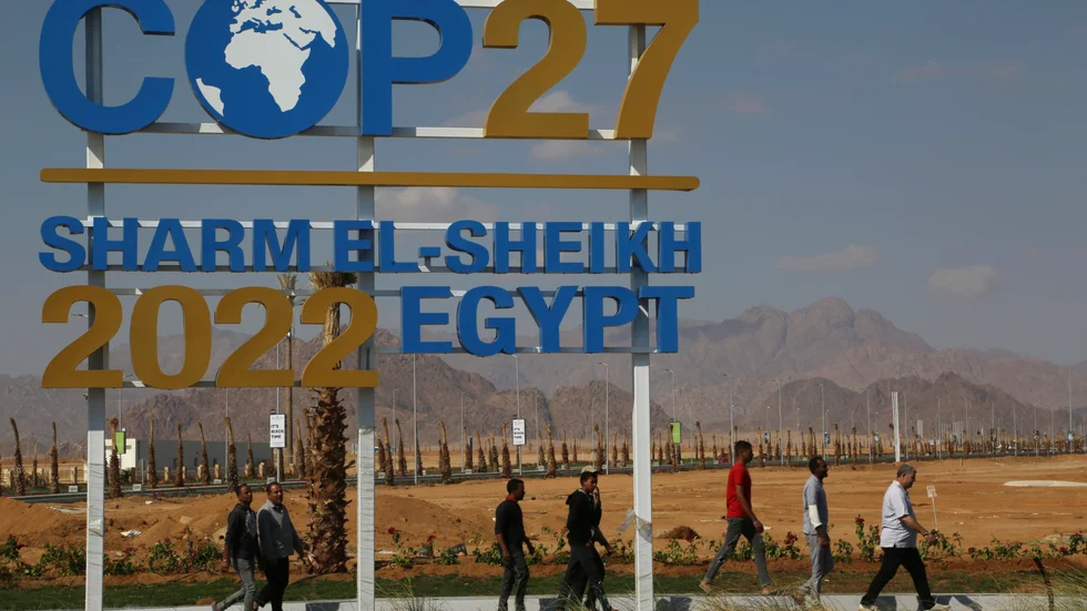 Sharm el-Sheikh i Egypten, där FN:s klimatkonferens nu pågår.