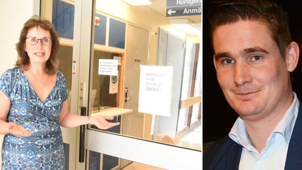 Gudrun Brunegård (KD) och Niklas Gustafsson (M) är två av de politiker som i ett öppet brev kräver svar om rekryteringen av personal och om framtiden för röntgenmottagningen i Vimmerby.
