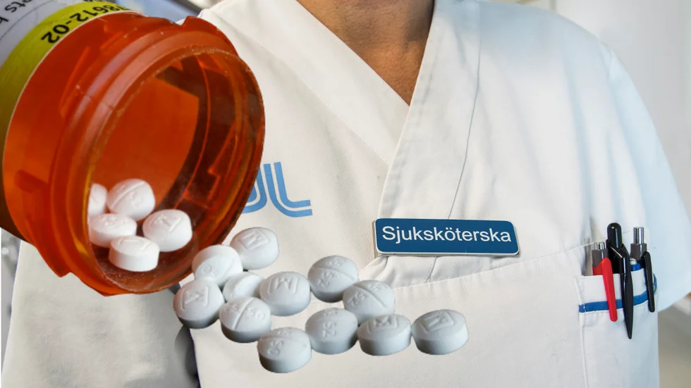 Sjuksköterskan misstänks ha stulit medicin.