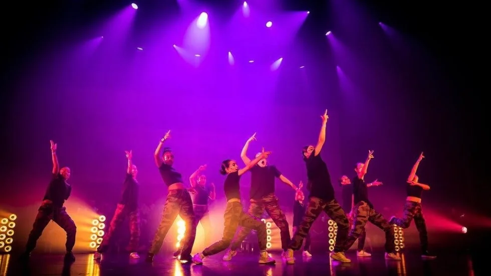 Johan Bergvalls Oxelösund dance crew tog hem titeln "Sveriges och Nordens bästa dansskola" - efter att ha tränat inför tävlingen i en trädgård.