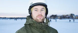 Succévädret lockade många till isbanan