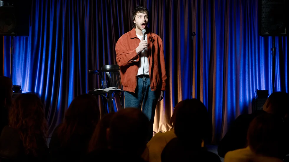 Söndagen den 15 januari 2023 uppträdde komikern och artisten Serhii Chyrkov på Underground Standup Club i Kiev.