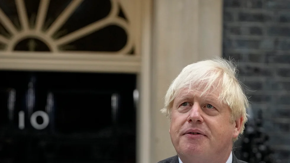 Storbritanniens tidigare premiärminister Boris Johnson. Arkivbild.