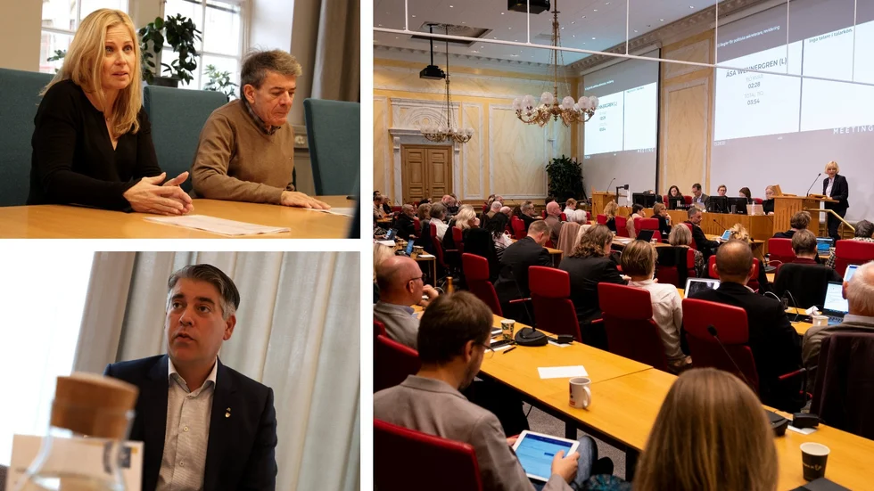 Det var en interpellation om vad kommunen gör för att motverka desinformation om socialtjänsten som fick temperaturen att stiga i fullmäktige. Hetast var det mellan Cecilia Helber (LL), Michael Cocozza (LL) och Niklas Borg (M).