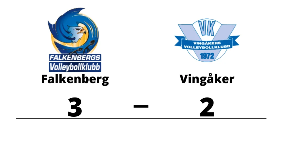 Falkenberg VBK vann mot Vingåker