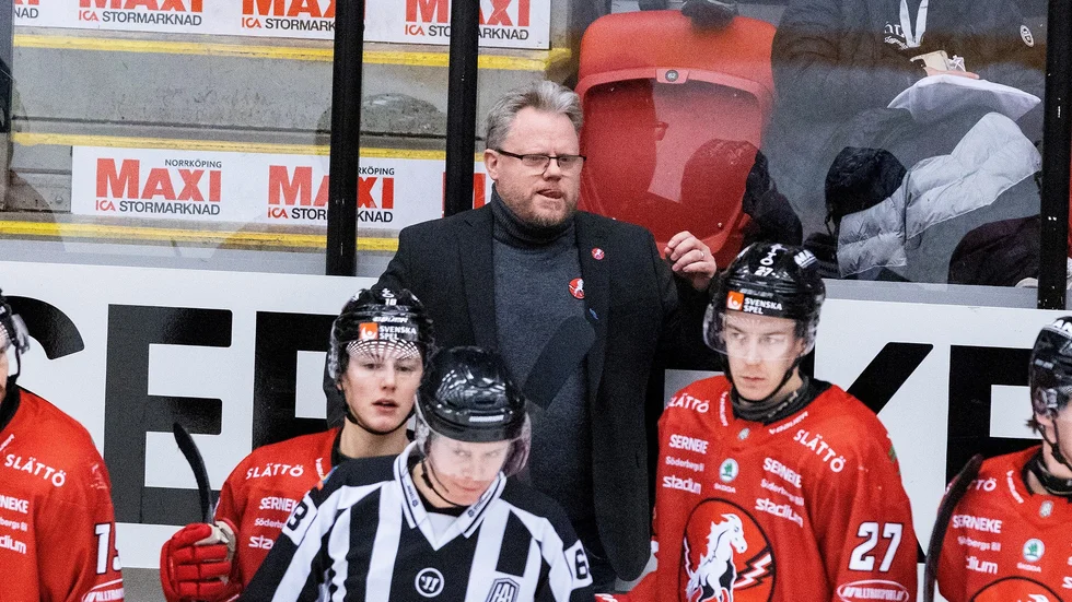 Anders Olsson och Vita Hästen var nära en stark vändning mot Björklöven.