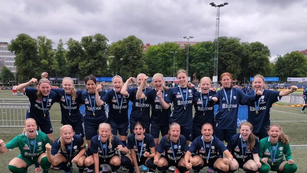 LFC:s tjejerna avsluta Gothia på bästa sätt.