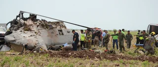 Militärhelikopter kraschade i Mexiko – 14 döda