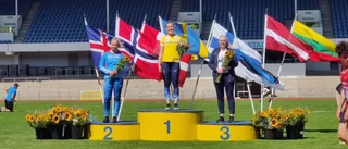 Motalatjejen vann U23-landskamp i Malmö, trots stark motvind i tävlingen