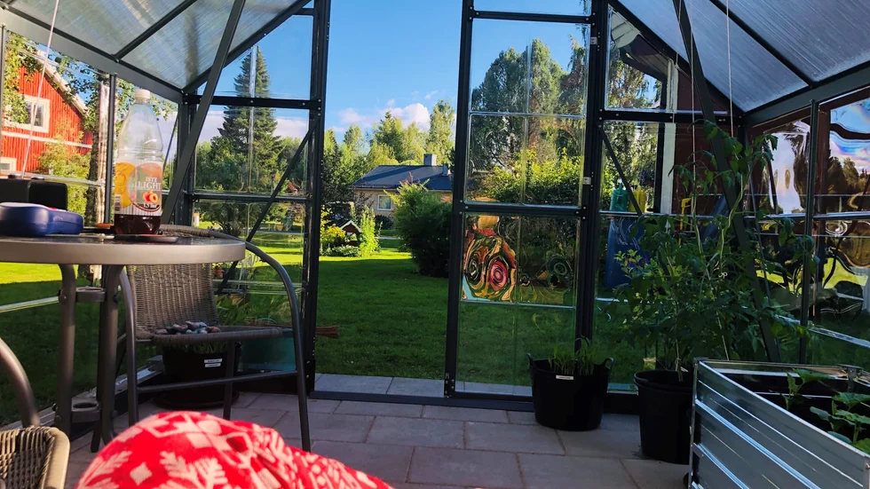 Mys i växthuset.