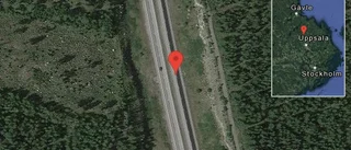 En personbil i olycka på E4
