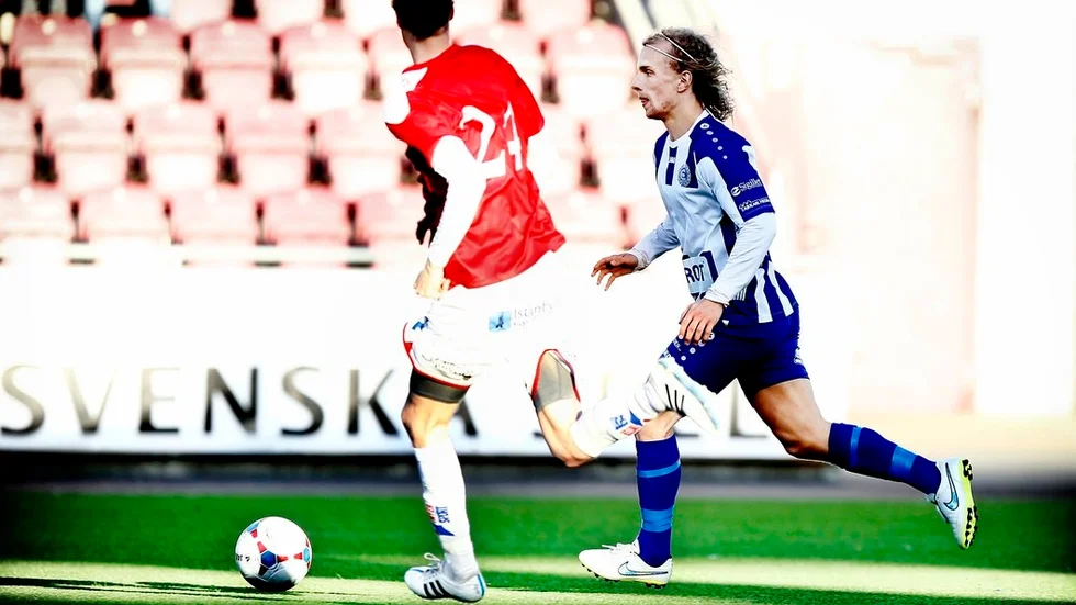 Johan Bergfeld har haft skadekänningar och kanske tvingas avstå Citys match mot Lidingö. Målmaskinen Emil Fritzell kanske inte heller kan medverka då. Foto: Veronica Karlsson