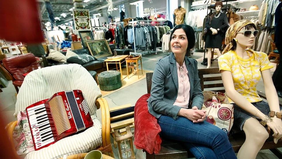 Centrumledaren Anna Bergström är helt nerringd av människor som är intresserade av verksamheten.