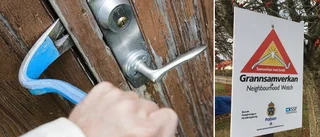 Inbrott i garagelänga – flera portar har brutits upp