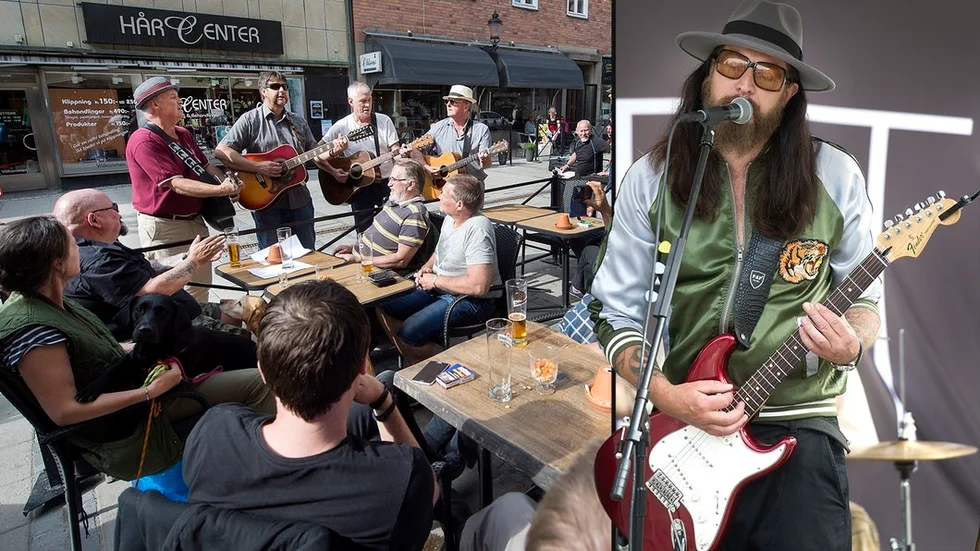 Gruppen Vincent och "Livet" var två av förra årets gatumusikanter.