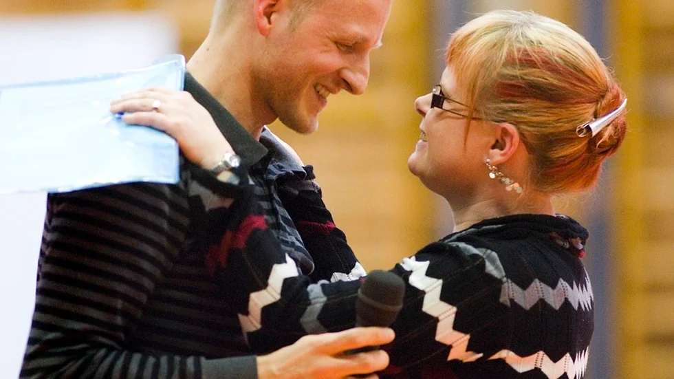 Camilla Anglemark, som var kommunstyrelsens ordförande i Vingåker i två och ett halvt år 2010 till 2012, friade 2008 till Mattias Nilsson som hon då varit sambo med sedan 2002. Arkivfoto. Daniel Hjalmarsson