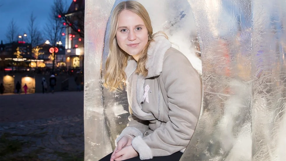 Ellen var glad bara att bli vald till tärna, så att bli lucia var ett riktigt stort plus.