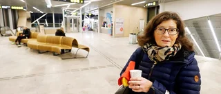Hennes hus revs för att ge plats åt resecentrum
