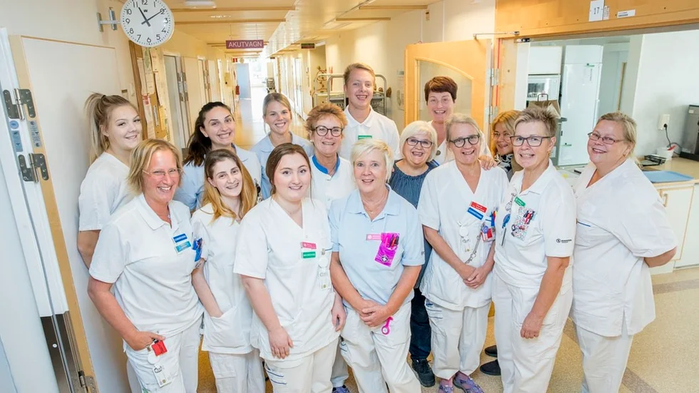 Ortoped-, kirurg- och geratrikavdelningen på Kullbergska sjukhuset fick högst betyg. Vårdenhetschef är Sofia Johansson.