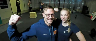 Stenhård träning i Hemglass lager