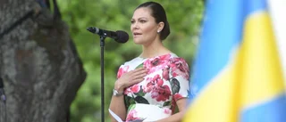 Kronprinsessan hyllas under Strängnäs sommarfestival