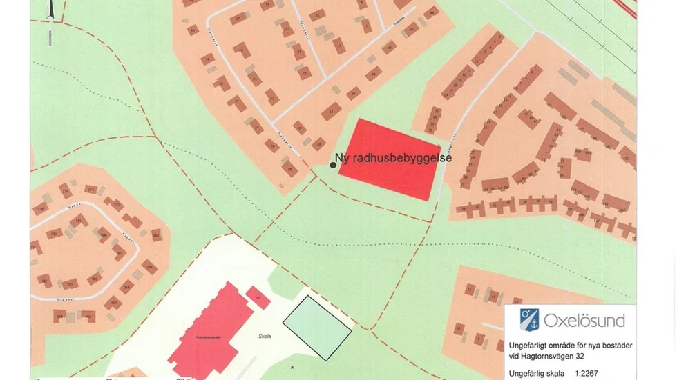 I ett skogsparti i närheten av Peterslundsskolan har Kilenkrysset planer på att bygga bostäder.