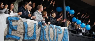 Het kamp när skolor möttes i derby