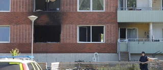 Polisen dagen efter branden: "Finns fortfarande farliga brandgaser därinne"
