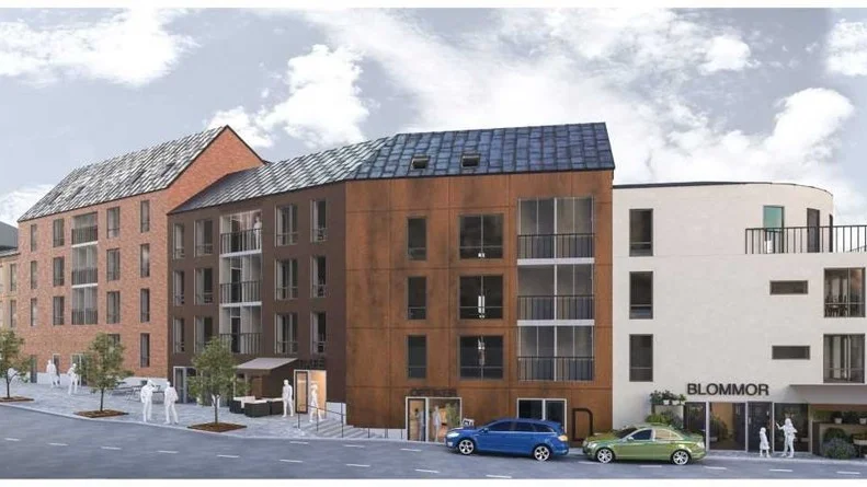 Sofielunds Fastigheter har lämnat in bygglovsansökan för 100 nya lägenheter i Flen.