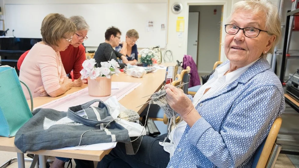 Anri Zetterberg är född i Helsingfors. Familjen kom från Viborg i Karelen.  Hon kommer för att lyssna och prata så att hon får träna på finskan.