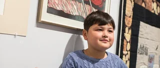 Åttaåringar kurerar ny utställning