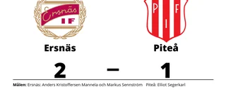 Ersnäs slog Piteå hemma