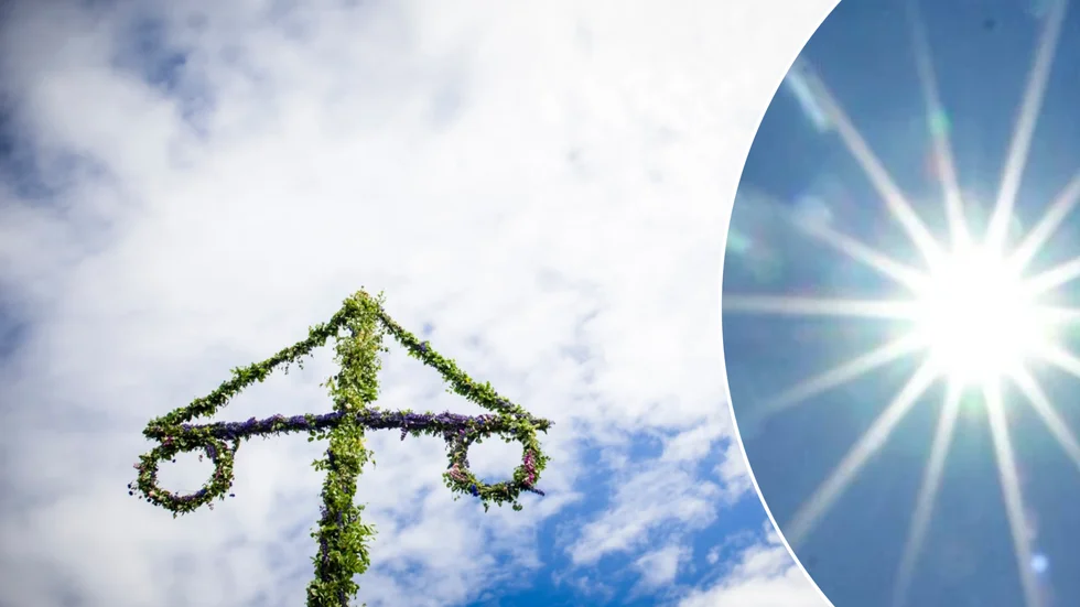 Solgass på midsommar
