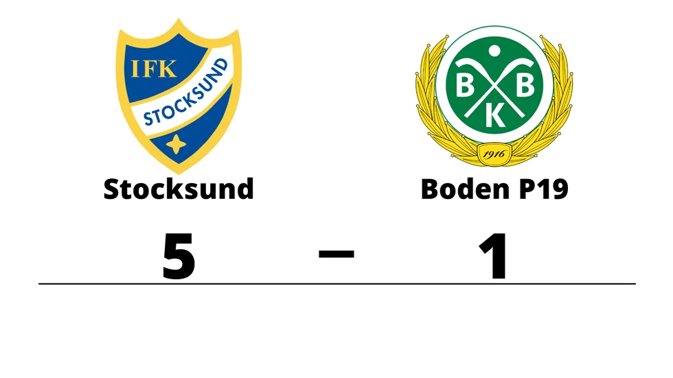 IFK Stocksund vann mot Bodens BK