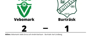 Väntad seger för formstarka Vebomark