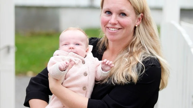 Patricia Wallén och dottern Stina.