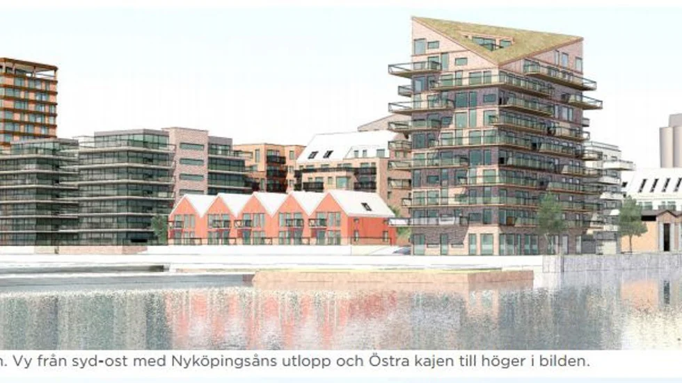 Höga hus är vackra och rätt byggda kan de dra blickar till Nyköping, menar insändarskribenten.
