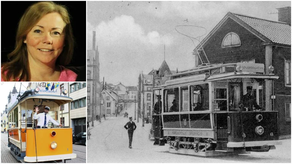 Viktoria Ahlin har varit med och tagit fram manuset till Den magiska spårvagnen som kör premiärturen den 22 juni.