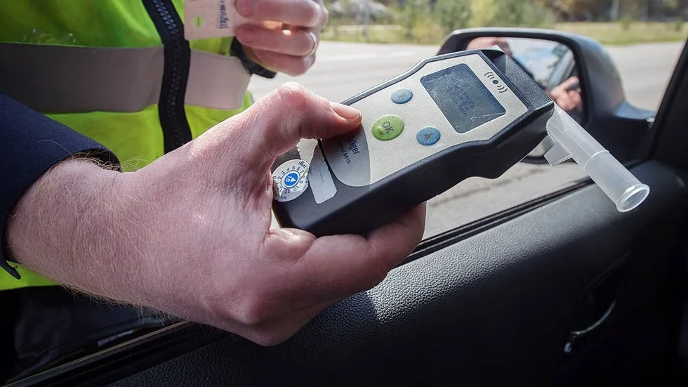 Polisen gjorde trafikkontroller i Oxelösund efter önskemål från invånarna. Arkivbild