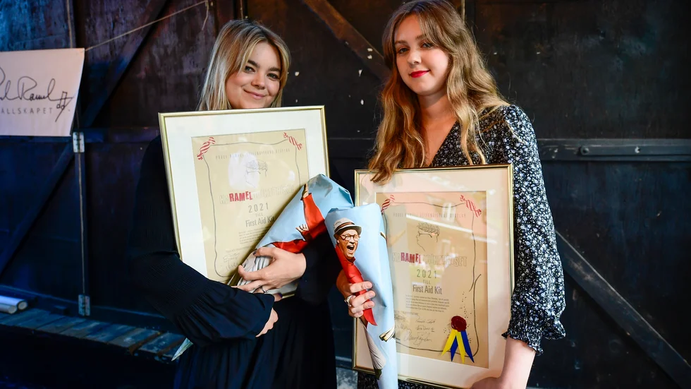 First Aid Kit, med systrarna Klara och Johanna Söderberg, släpper nytt album i höst. Arkivbild.