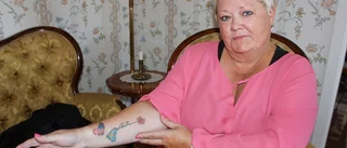 Catarina om historien bakom tatueringen: "Ville göra något för min mormor"
